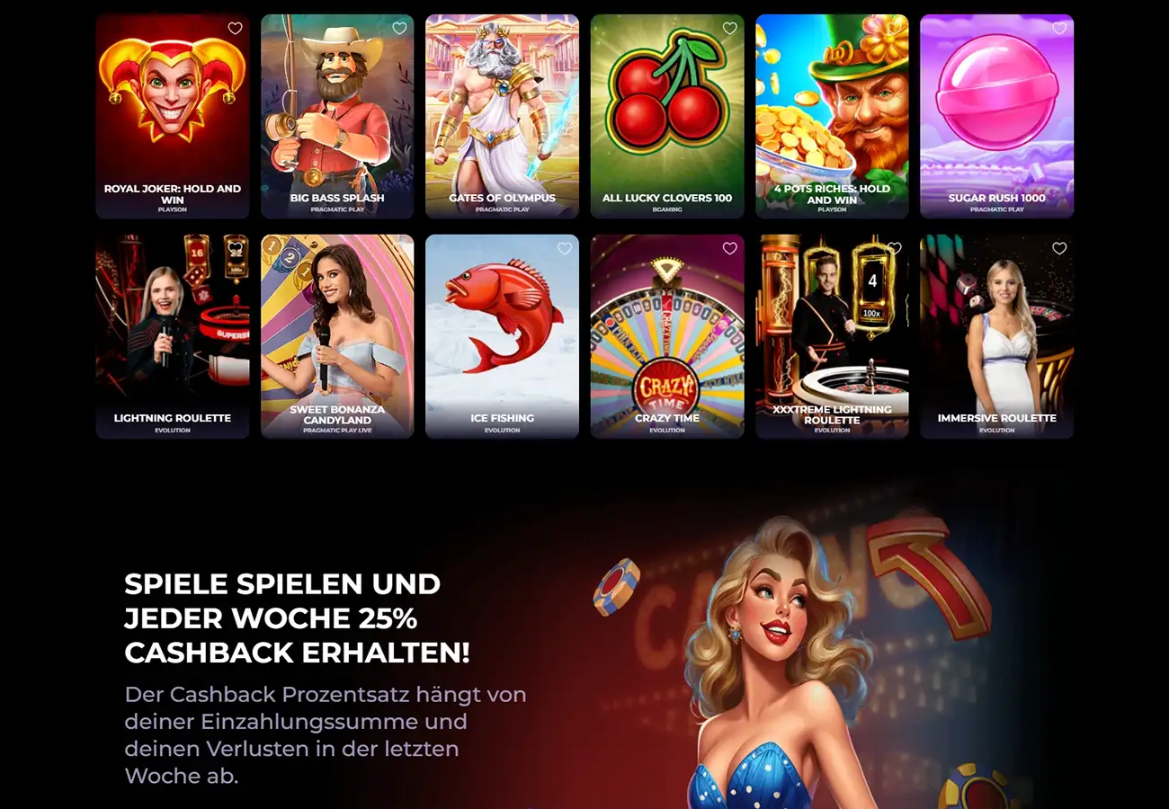 BettySpin Casino Deutschland